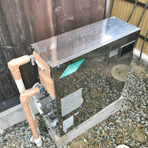 石油給湯器を高砂市で取替え
